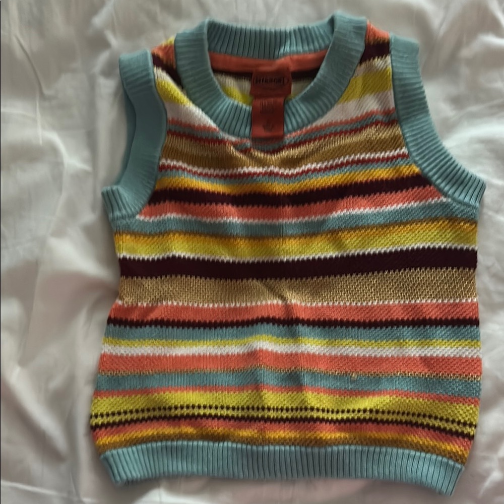 Missoni for Target Multicolor Striped Knit Top and skirt